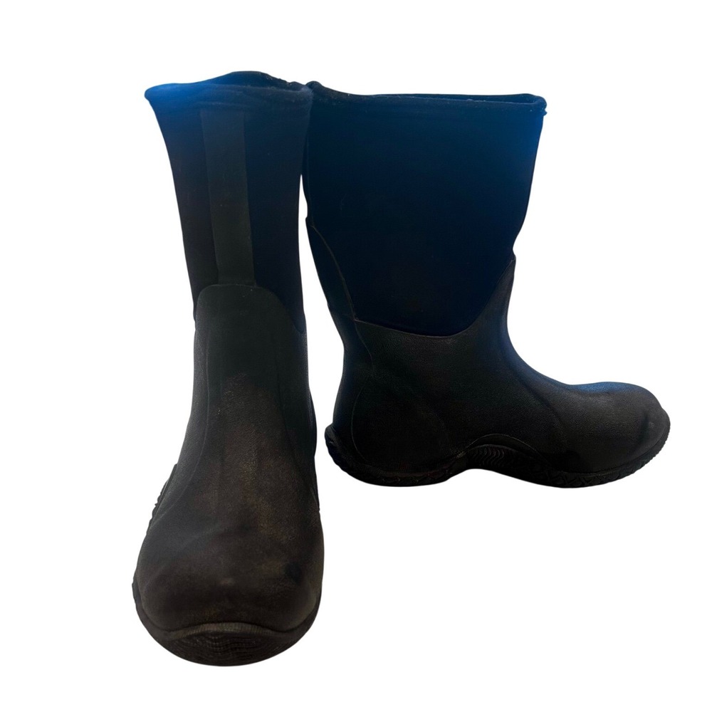 Muck Boot Company‎ Tack Classic Waterproof Insulated Boots Black Men 5.5 Wom 6.5